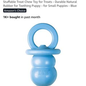 KONG Blue Puppy Teething Toy